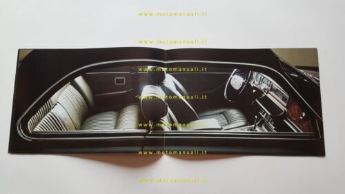 JAGUAR XJ Serie 2 1973 depliant INGLESE originale