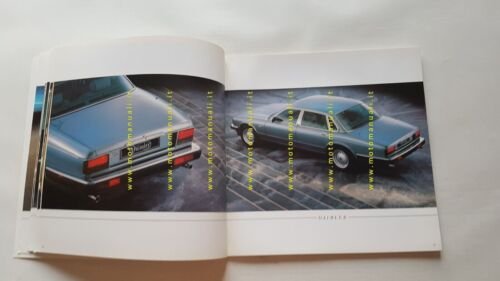 Jaguar XJ6 - Sovereign - Daimler - V12 1990 depliant …