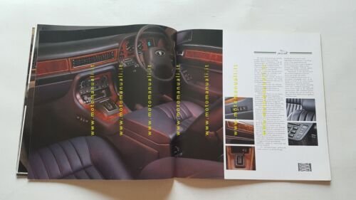 Jaguar XJ6 2.9 -Sovereign 2.93.6 - Daimler 3.6 1989 depliant …