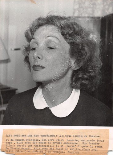 Jany Holt fotografia originale anni '50 attrice | Immagine principale