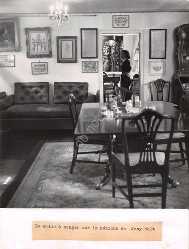 Jany Holt fotografia originale anni '50 attrice nella sala da … | Immagine principale