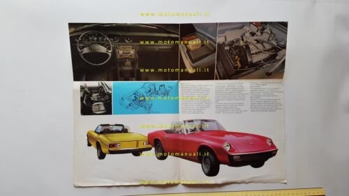 JENSEN-HEALEY 2.0 1972 depliant INGLESE originale