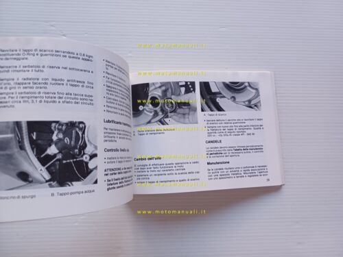Kawasaki 1000 GTR 1986 manuale uso manutenzione ITALIANO libretto originale