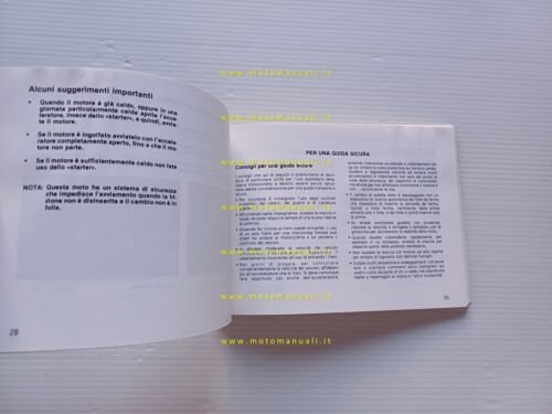 Kawasaki 1000 GTR 1986 manuale uso manutenzione ITALIANO libretto originale