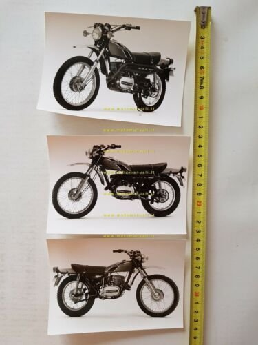 Kawasaki 250 F-11 Enduro 1975 lotto 3 foto cartella stampa …