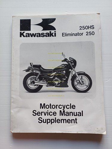 Kawasaki 250 HS-Eliminator 1988-91 AGGIORNAMENTO manuale officina originale