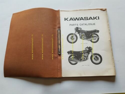 KAWASAKI 400 S3 1973 catalogo ricambi originale moto spare parts …
