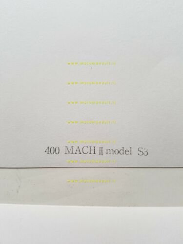 Kawasaki 400 S3 lotto 4 foto cartella stampa originali no …