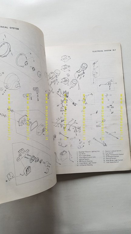 Kawasaki 454 LTD 1984 manuale officina INGLESE originale Workshop Manual