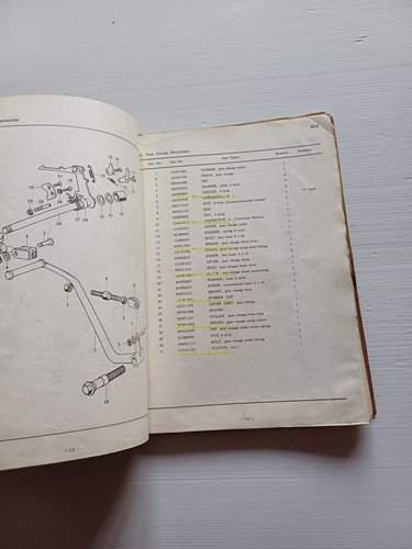 Kawasaki 500 H1 E - F 1973-74 catalogo ricambi originale …