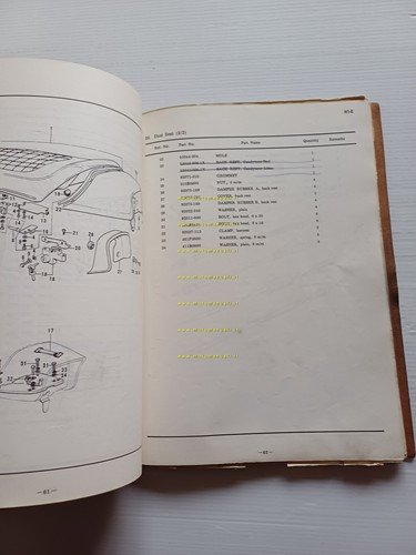 Kawasaki 500 H1 E - F 1973-74 catalogo ricambi originale …