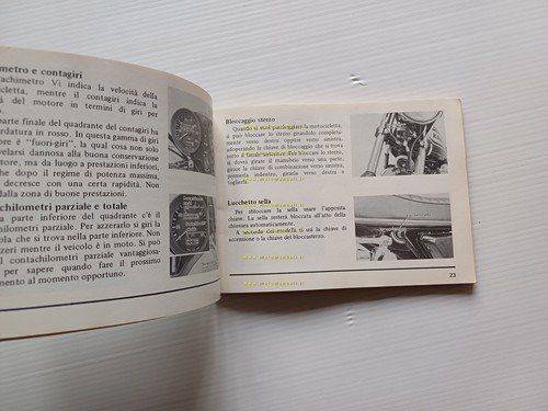 Kawasaki 750 H2-B 1973 manuale uso manutenzione originale italiano
