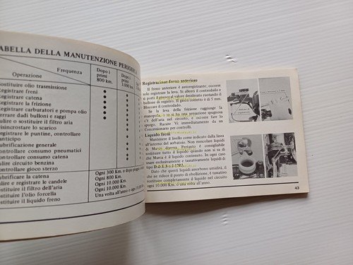 Kawasaki 750 H2-B 1973 manuale uso manutenzione originale italiano