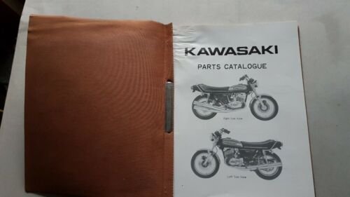 KAWASAKI 750 H2-B 1974 catalogo ricambi originale spare parts catalogue