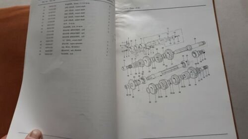 KAWASAKI 750 H2-B 1974 catalogo ricambi originale spare parts catalogue