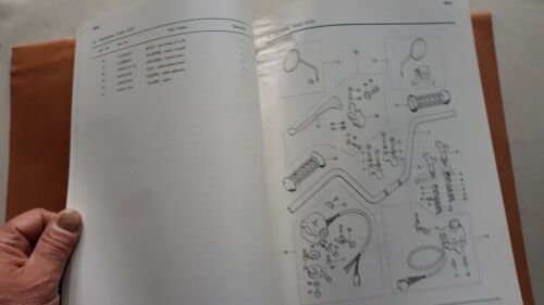 KAWASAKI 750 H2-B 1974 catalogo ricambi originale spare parts catalogue