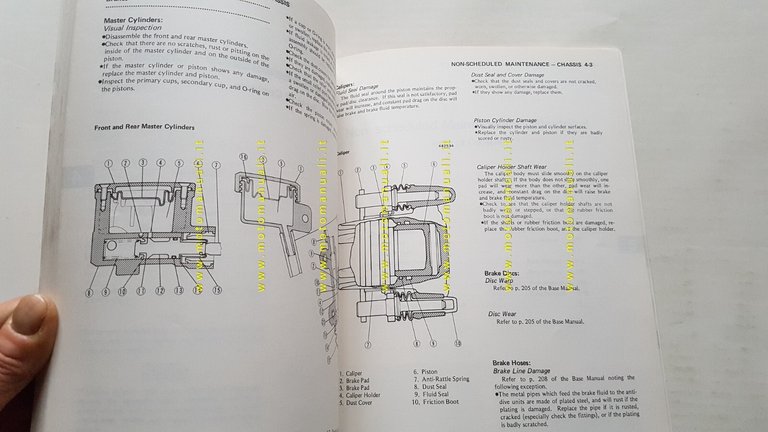 KAWASAKI 750 Turbo 1983 manuale officina INGLESE -AGGIORNAMENTO KZ 750-originale