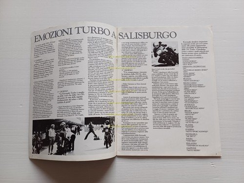 Kawasaki 750 Turbo 1984 Presentazione Rassegna Stampa Prove depliant originale