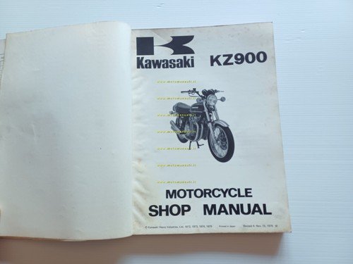Kawasaki 900 Z1 - Z1A - Z1B - KZ 900 …