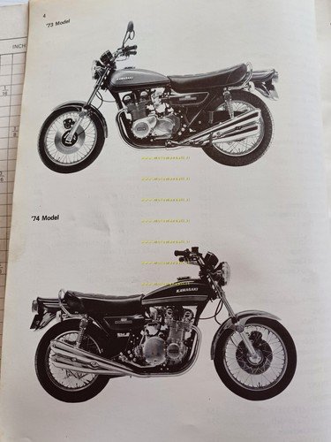 Kawasaki 900 Z1 - Z1A - Z1B - KZ 900 …