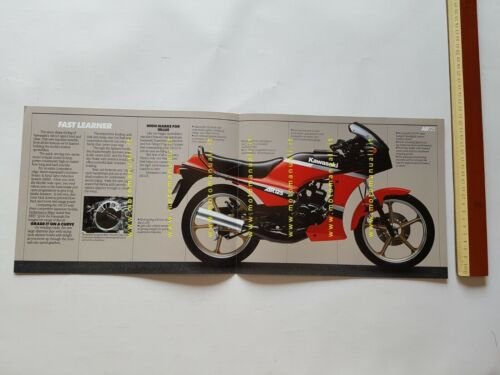 Kawasaki AR 125 depliant INGLESE originale ENGLISH