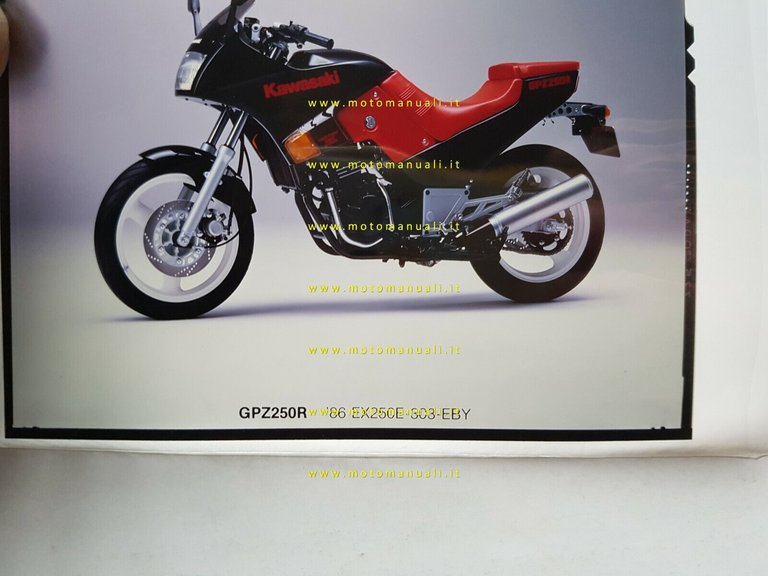 Kawasaki BR 250 - GPZ 250 R 3 positivi a …