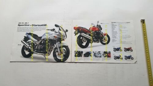 Kawasaki catalogo modelli Naked 2000 depliant ITALIANO originale moto brochure