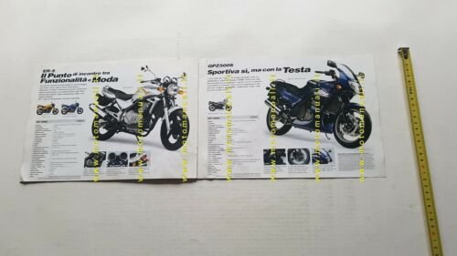 Kawasaki catalogo modelli Naked 2000 depliant ITALIANO originale moto brochure