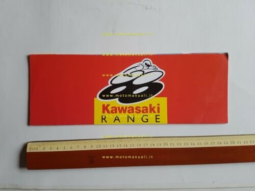 Kawasaki catalogo produzione modelli 1988 depliant ORIGINALE moto INGLESE