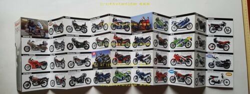 Kawasaki catalogo produzione modelli 1990 depliant ORIGINALE moto INGLESE