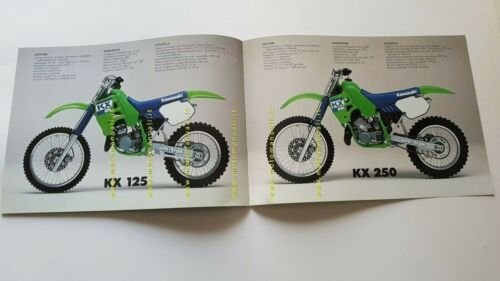 Kawasaki Cross Modelli 1988 depliant ITALIANO originale brochure