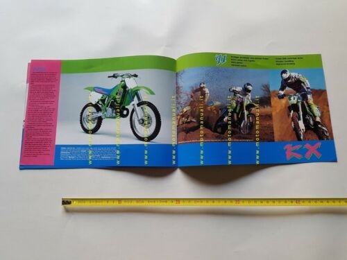 Kawasaki Cross Modelli 1991 depliant INGLESE originale brochure ENGLISH