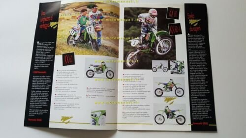 Kawasaki Cross Modelli 1994 depliant ITALIANO originale brochure