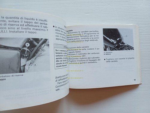 Kawasaki EL 252 1998 manuale uso manutenzione libretto istruz originale …