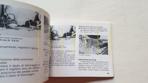 Kawasaki EL 252 1998 manuale uso manutenzione libretto originale ITALIANO