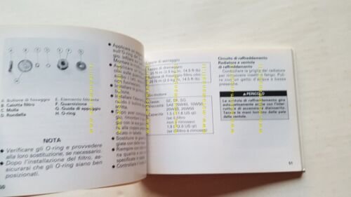 Kawasaki EL 252 1998 manuale uso manutenzione libretto originale ITALIANO