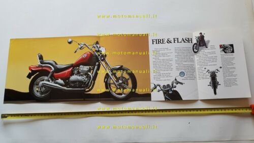 Kawasaki EN 500 1991 depliant originale INGLESE moto brochure