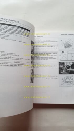 Kawasaki ER-5 2000 manuale officina INGLESE originale