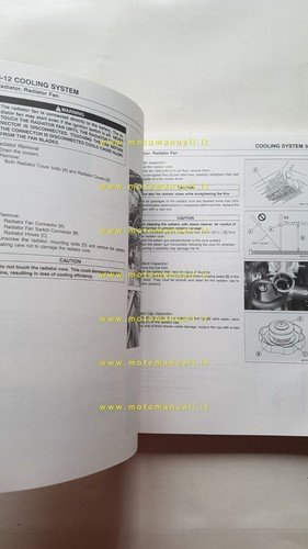 Kawasaki ER-5 2000 manuale officina INGLESE originale