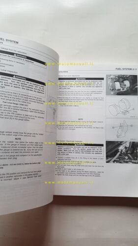 Kawasaki ER-5 2000 manuale officina INGLESE originale