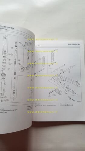 Kawasaki ER-5 2000 manuale officina INGLESE originale