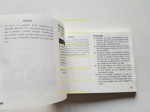 KAWASAKI ER-5 2002-2003 manuale uso manutenzione INGLESE originale