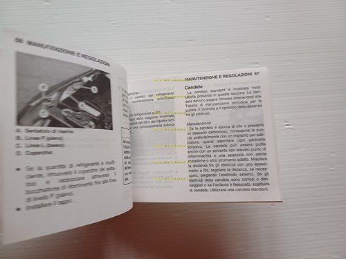 Kawasaki ER-5 2004 manuale uso manutenzione libretto italiano originale