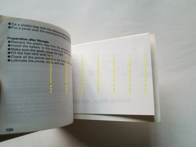 Kawasaki ER-5 500 1997 manuale uso INGLESE originale ENGLISH owner's …