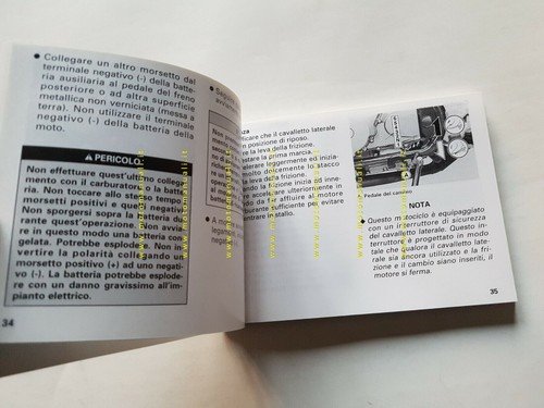 Kawasaki ER-5 500 1997 manuale uso manutenzione libretto originale italiano