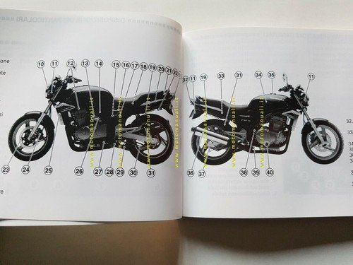 Kawasaki ER-5 500 1997 manuale uso manutenzione libretto originale italiano