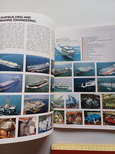 Kawasaki Factory Guide presentazione aziendale tutti rami d'azienda 1988-89