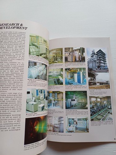 Kawasaki Factory Guide presentazione aziendale tutti rami d'azienda 1988-89