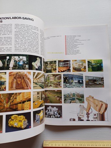 Kawasaki Factory Guide presentazione aziendale tutti rami d'azienda 1988-89