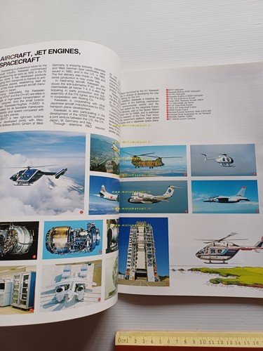 Kawasaki Factory Guide presentazione aziendale tutti rami d'azienda 1988-89